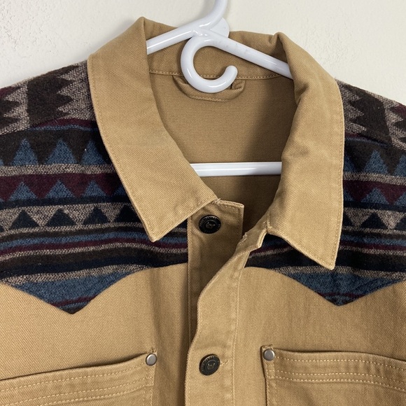 Cody James Men's XL SW Worker Unlined Jacket Western Cowboy Boho Utility Classic - Picture 4 of 9